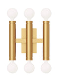 GENERATION LIGHTING Beckham Modern Triple Sconce TW1146BBS