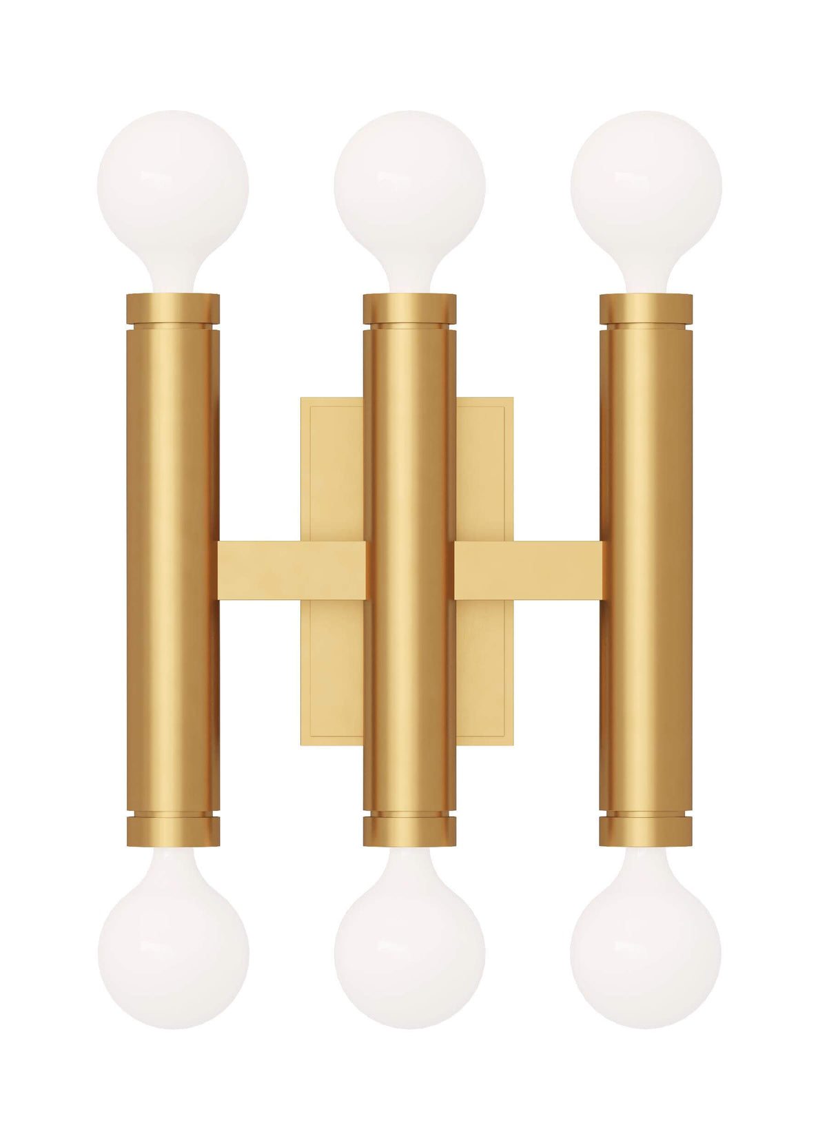 GENERATION LIGHTING Beckham Modern Triple Sconce TW1146BBS