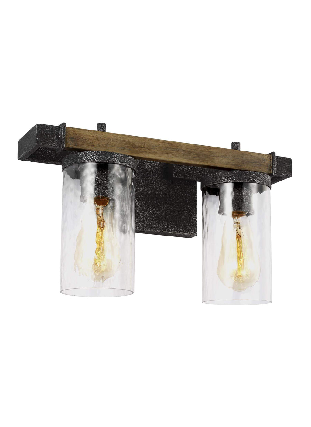 GENERATION LIGHTING Angelo 2 Light Vanity VS18252DWK/SGM