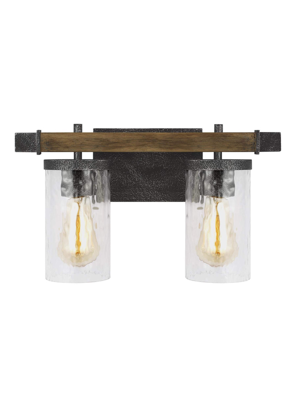 GENERATION LIGHTING Angelo 2 Light Vanity VS18252DWK/SGM