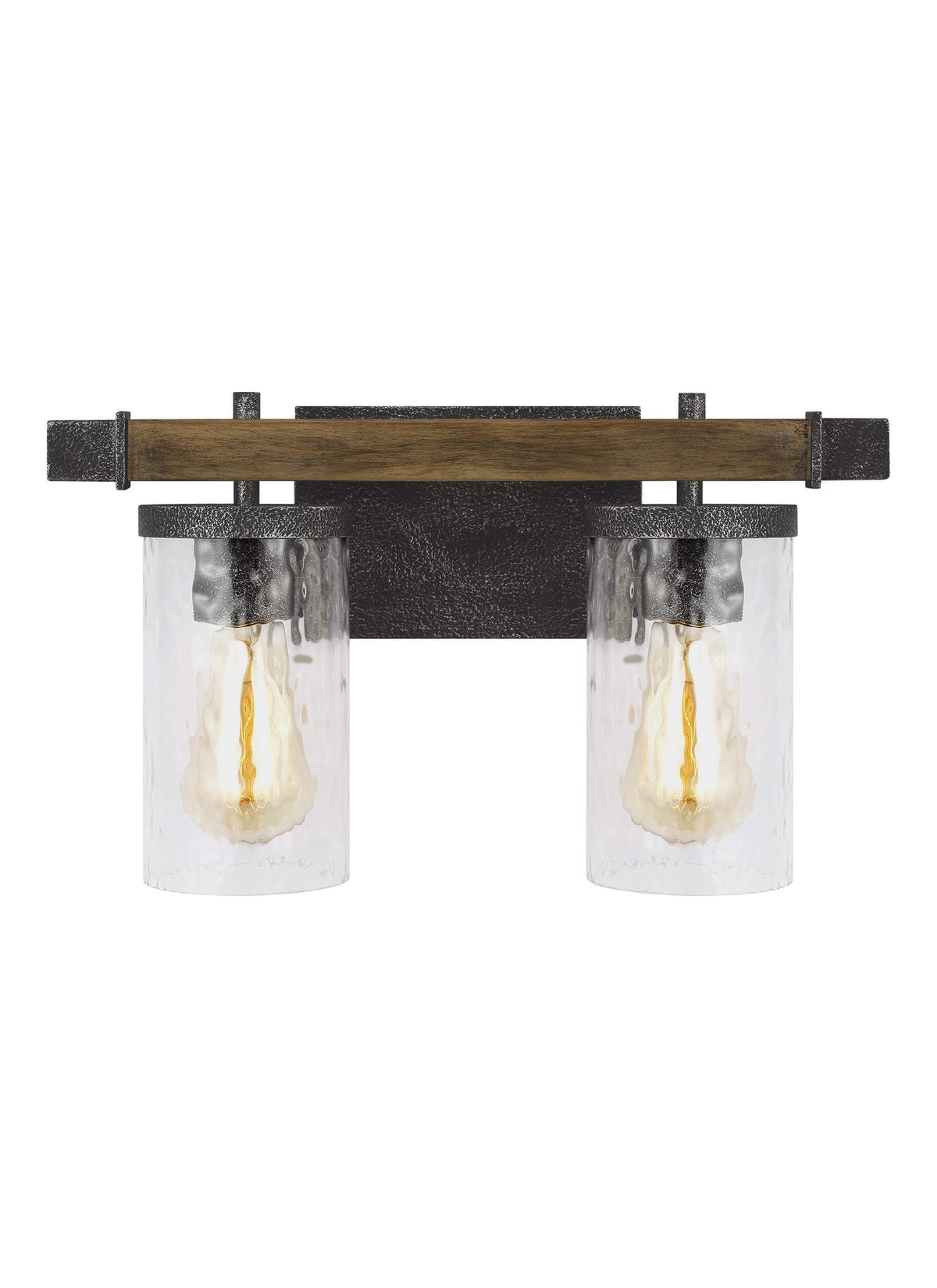 GENERATION LIGHTING Angelo 2 Light Vanity VS18252DWK/SGM