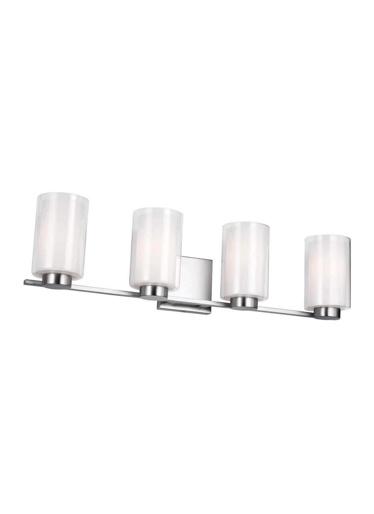 GENERATION LIGHTING Bergin 4 - Light Vanity  Satin Nickel VS22604SN