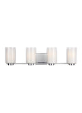GENERATION LIGHTING Bergin 4 - Light Vanity  Satin Nickel VS22604SN