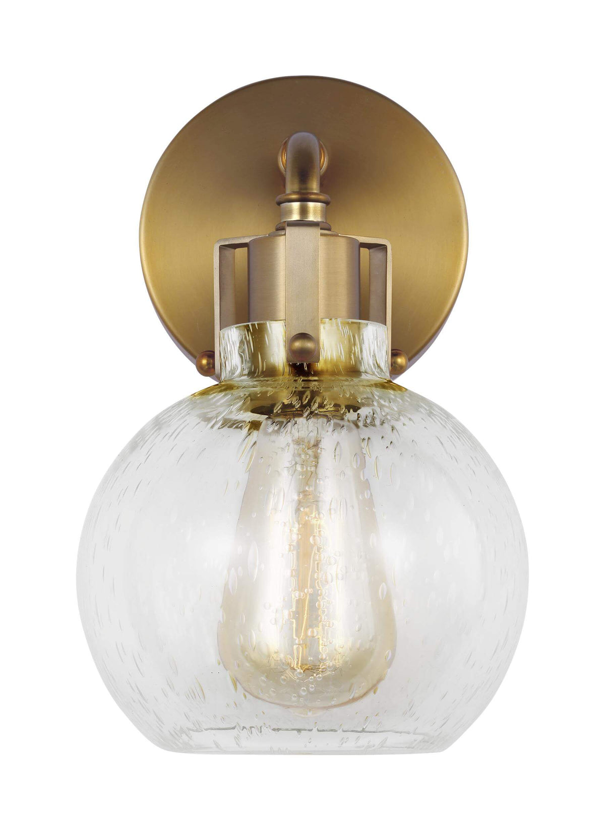 GENERATION LIGHTING Clara 1 - Light Sconce Burnished Brass VS24401BBS