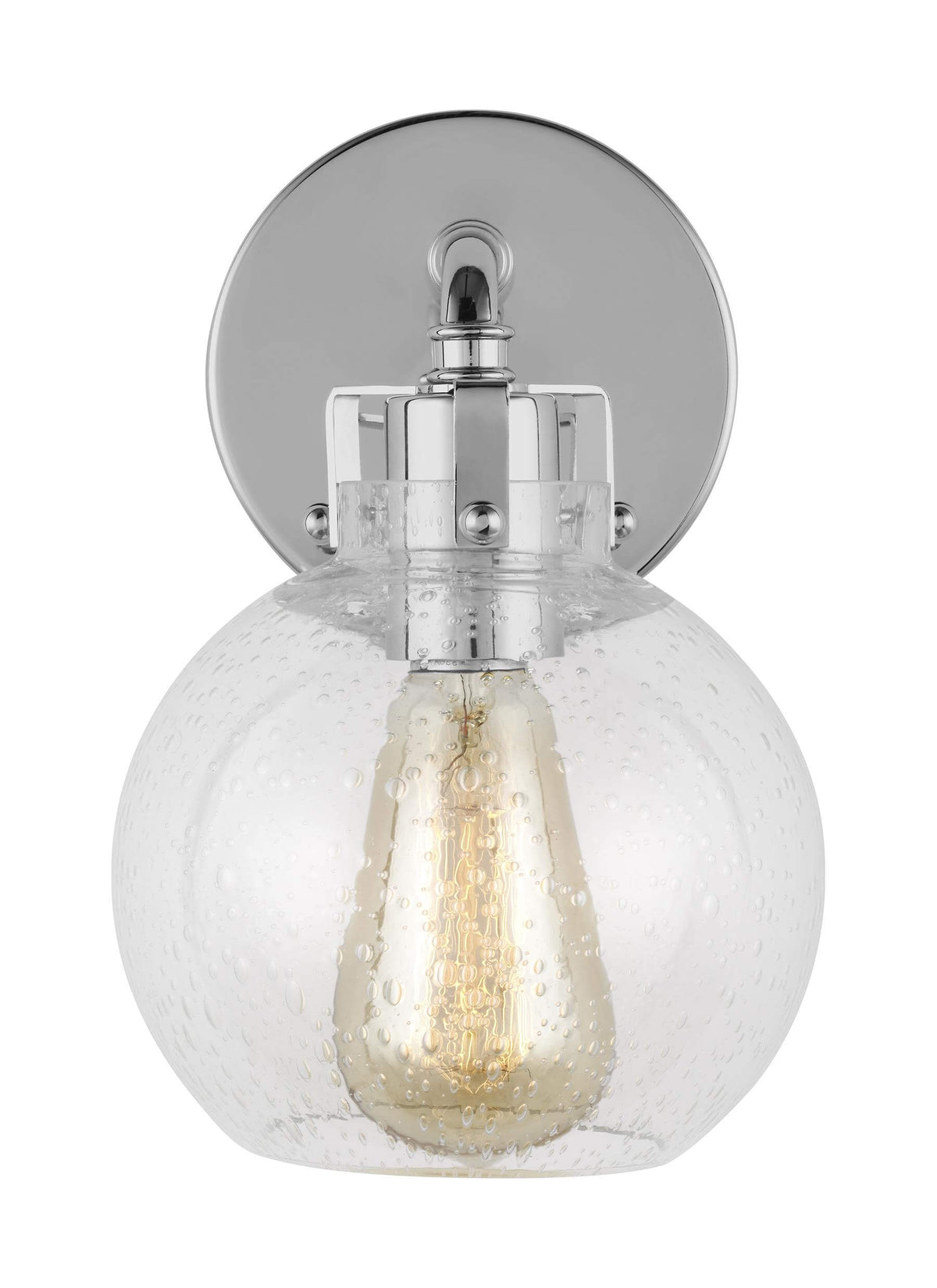 GENERATION LIGHTING Clara 1 - Light Sconce Chrome VS24401CH