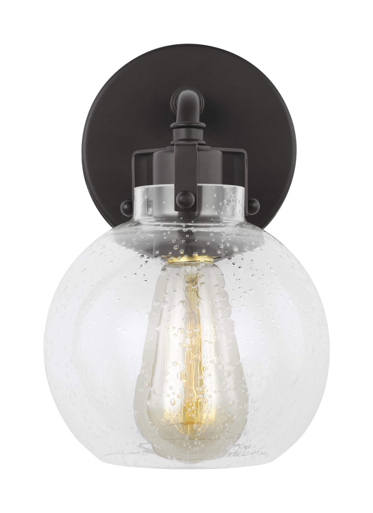 GENERATION LIGHTING  Clara 1 - Light Sconce Oil Rubbed Bronze VS24401ORB