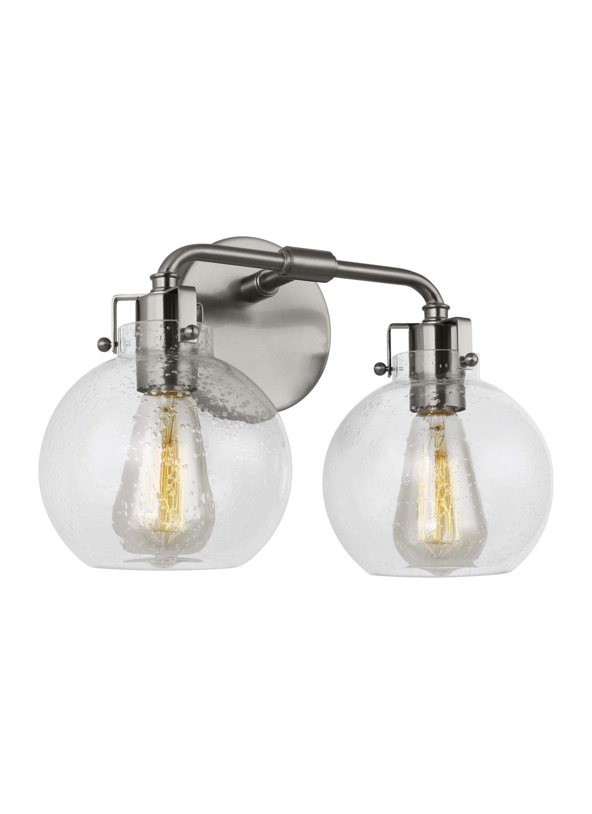 GENERATION LIGHTING Clara 2 - Light Vanity Satin Nickel VS24402SN