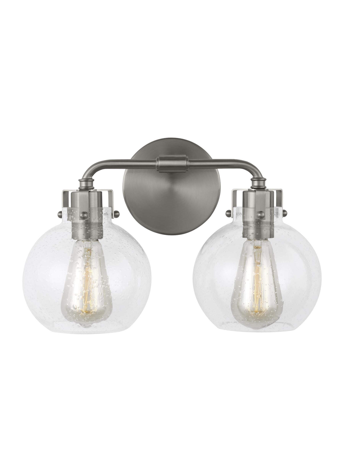GENERATION LIGHTING Clara 2 - Light Vanity Satin Nickel VS24402SN