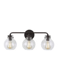 GENERATION LIGHTING Clara 3 - Light Vanity Oil Rubbed Bronze VS24403ORB