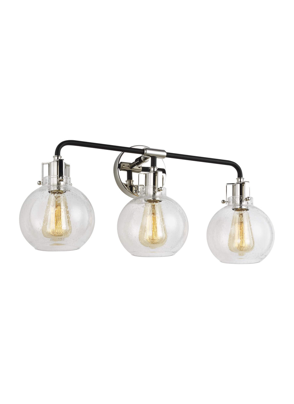 GENERATION LIGHTING Clara 3 - Light Vanity Polished Nickel VS24403PN/TXB