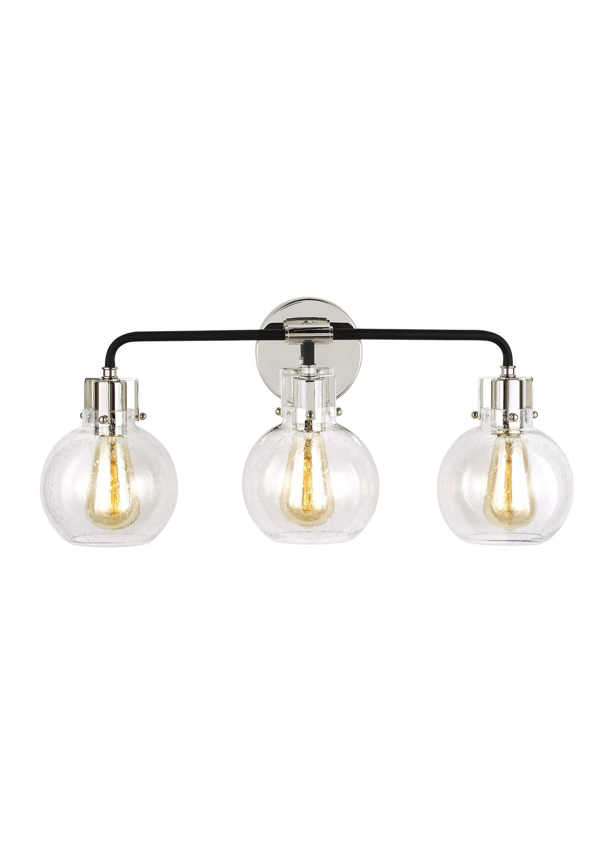 GENERATION LIGHTING Clara 3 - Light Vanity Polished Nickel VS24403PN/TXB