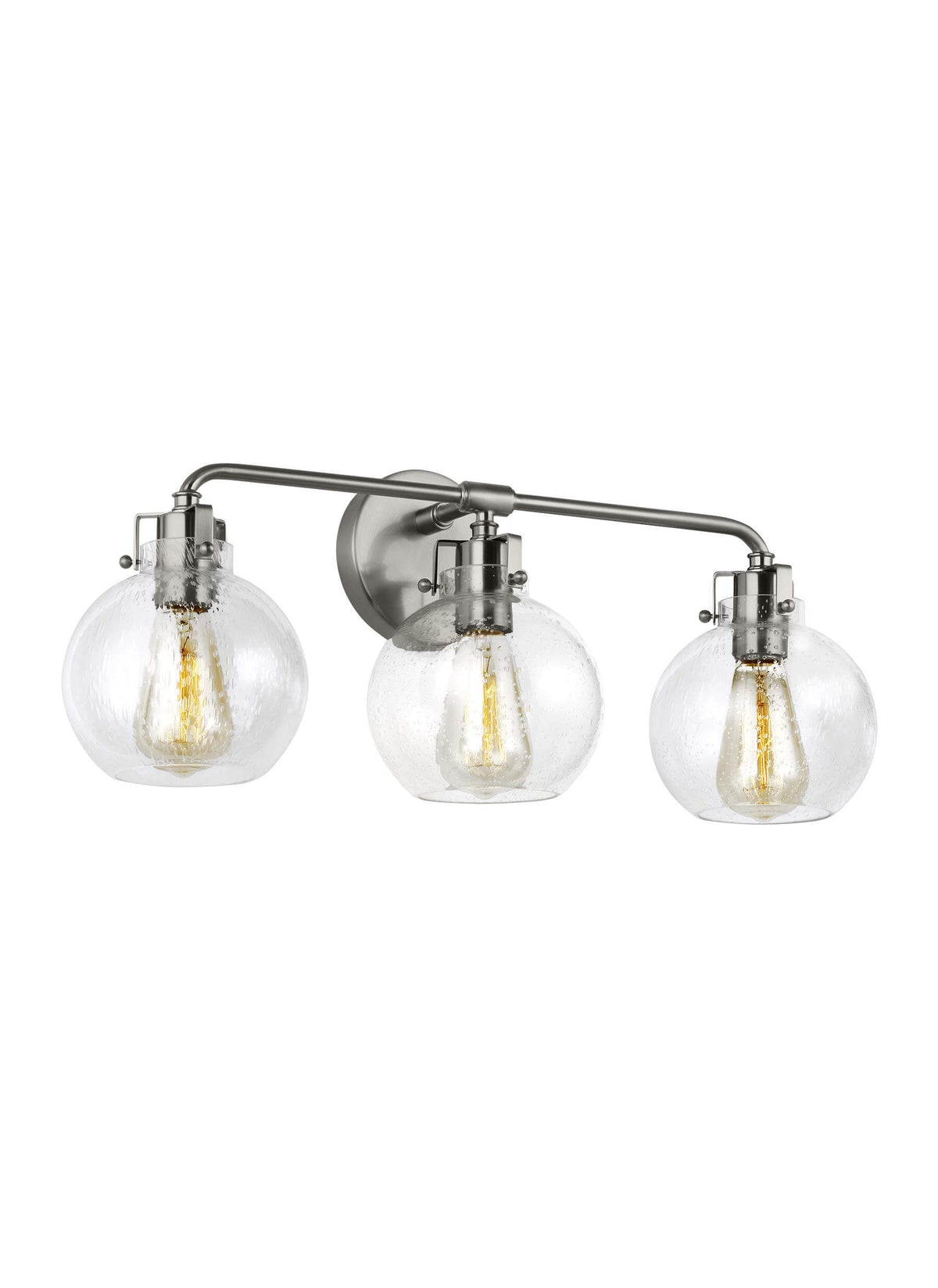 GENERATION LIGHTING Clara 3 - Light Vanity Satin Nickel VS24403SN