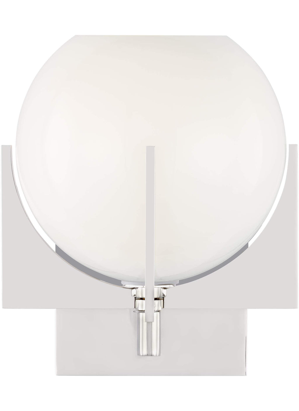GENERATION LIGHTING Abbott 1 Light Sconce Polished Nickel VS2461PN