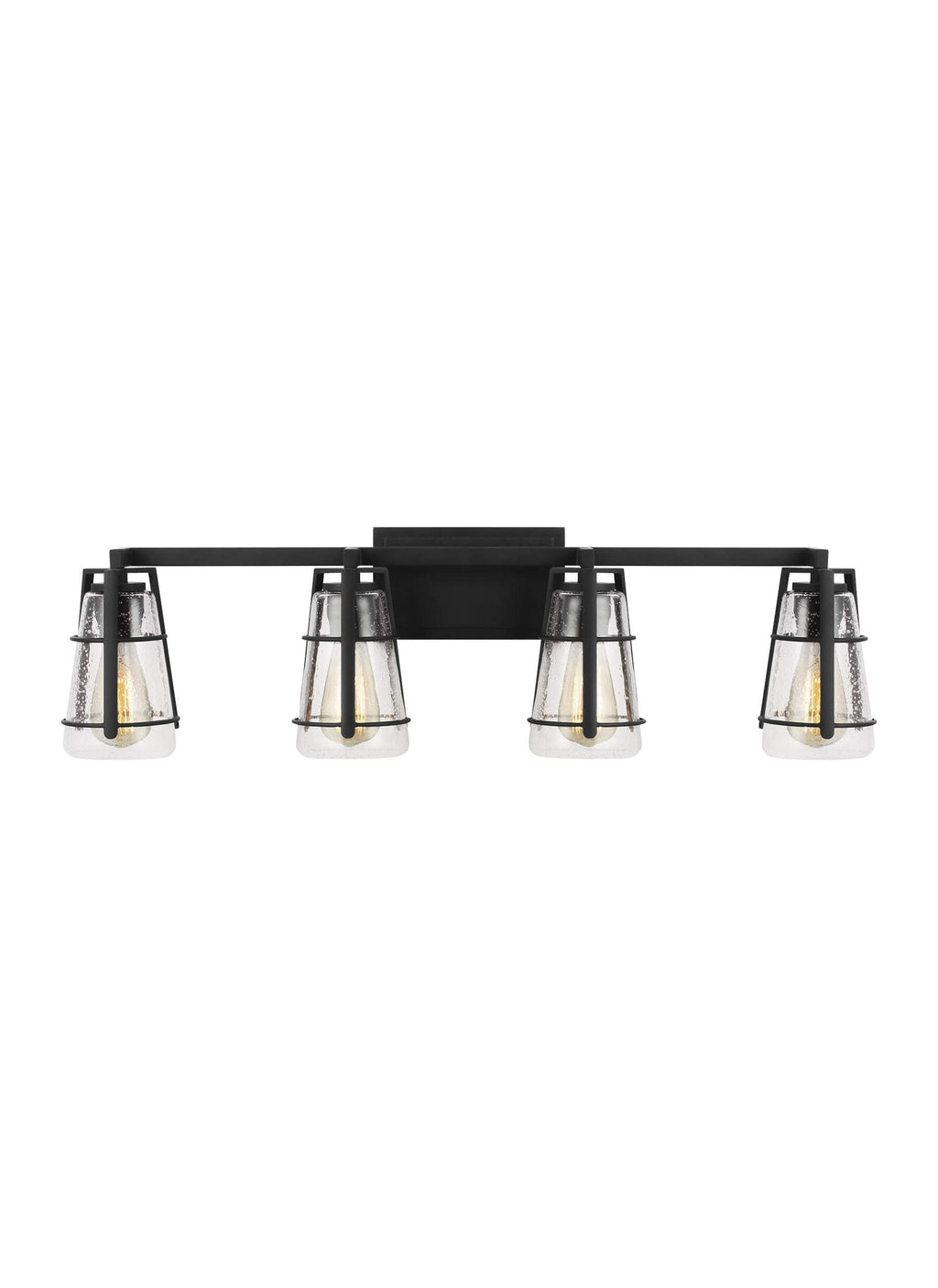 GENERATION LIGHTING Adelaide 4 Light Vanity Midnight Black VS2474MBK