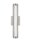 GENERATION LIGHTING Cutler 18" LED Sconce Satin Nickel WB1867SN-L1