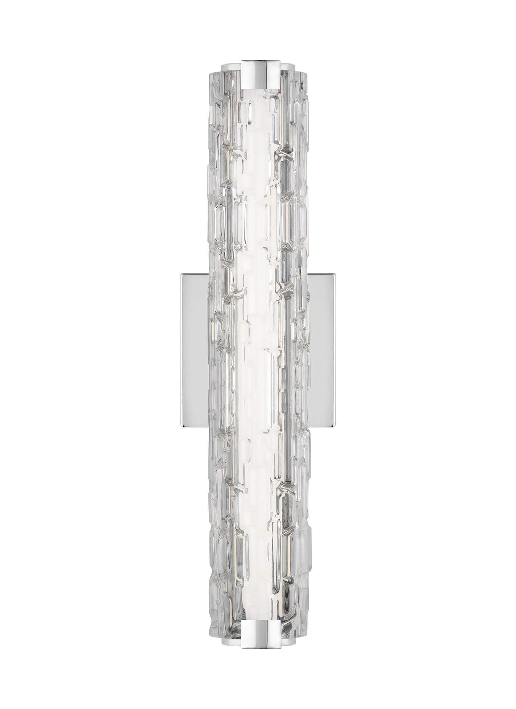 GENERATION LIGHTING Cutler 18" LED Sconce Chrome  WB1876CH-L1