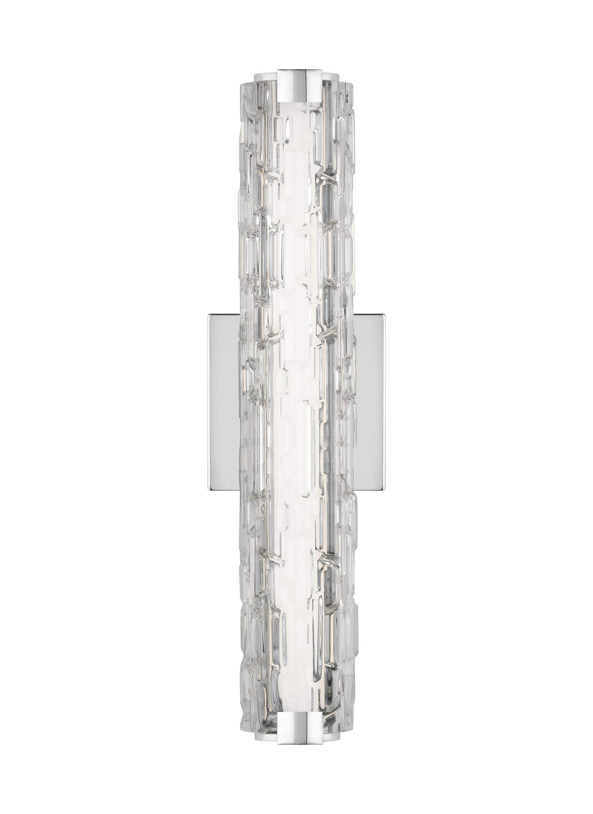 GENERATION LIGHTING Cutler 18" LED Sconce Chrome  WB1876CH-L1
