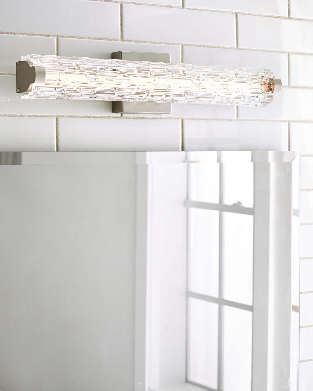 GENERATION LIGHTING Cutler 24" LED Vanity Chrome WB1869CH-L1