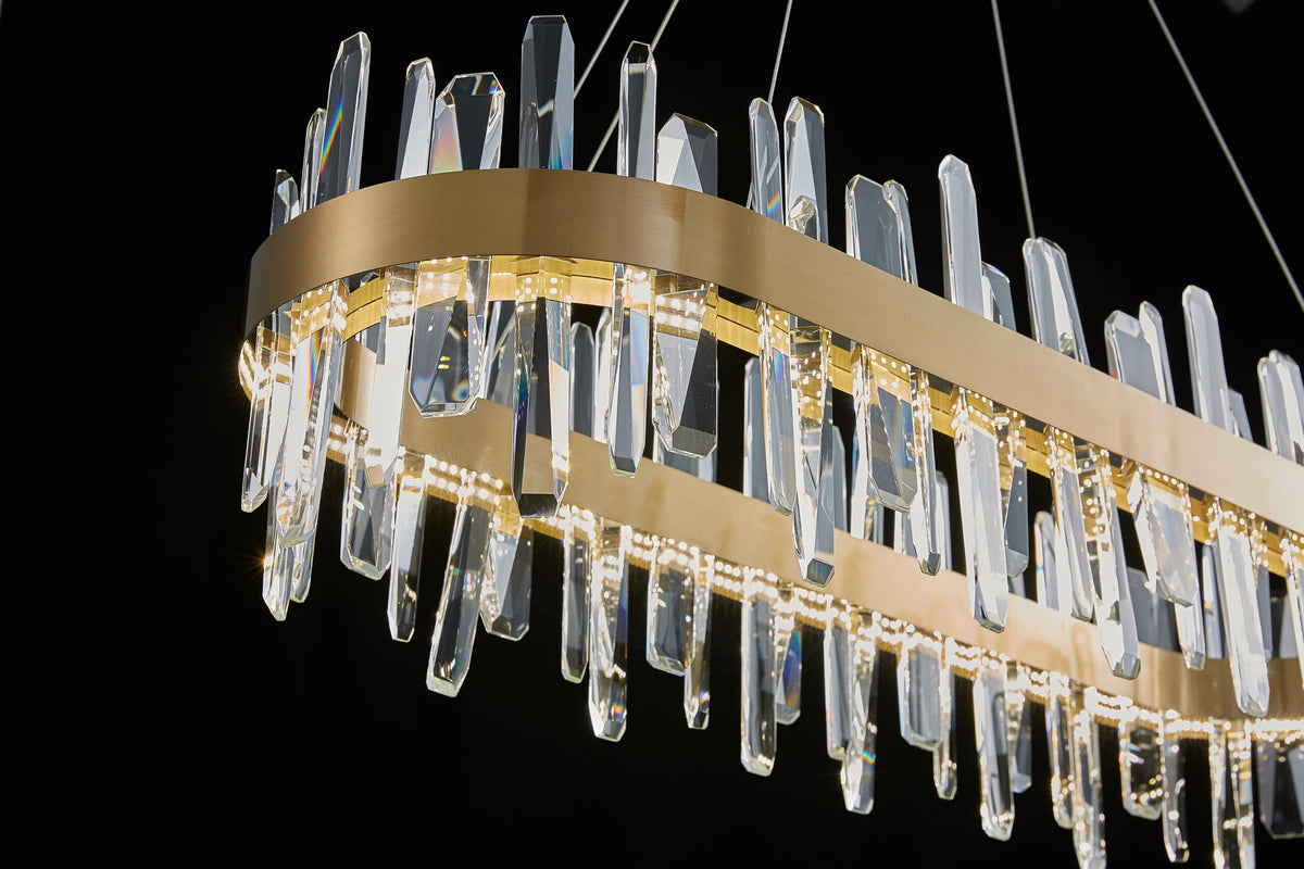 Bethel Internatioanl FT74C40G LED Chandelier
