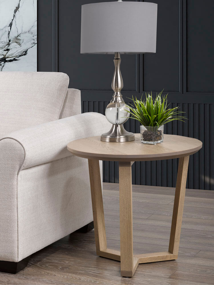 CARDINAL WOODCRAFT FLOE END TABLE FLOE-ET-242422