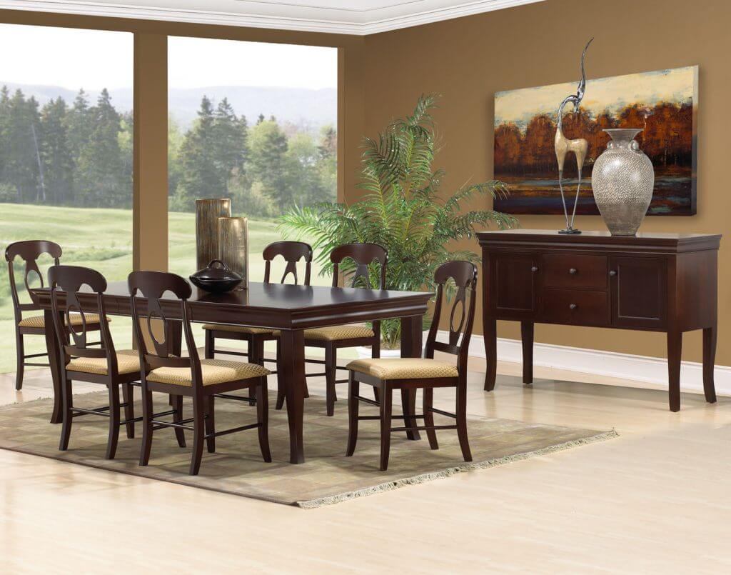 CARDINAL WOODCRAFT FRENCH RIVIERA LEG TABLE