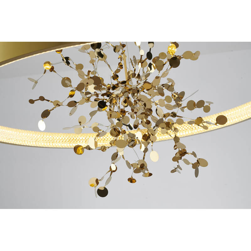 BETHEL CONFETTI  LED CHANDELIER GOLD GL350C32G-2