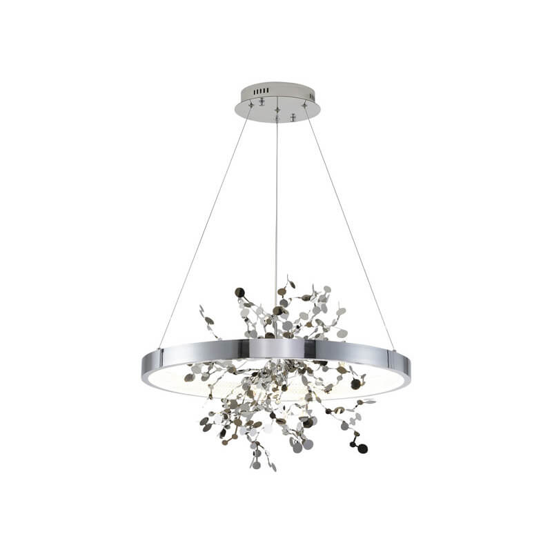 BETHEL CONFETTI  LED CHANDELIER CHROME GL351C24CH-2