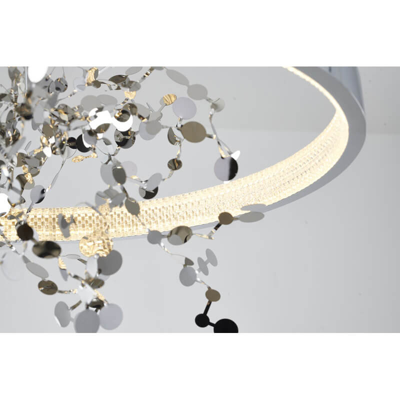 BETHEL CONFETTI  LED CHANDELIER CHROME GL351C24CH-2