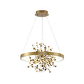 BETHEL CONFETTI  LED CHANDELIER GOLD GL351C24G-2
