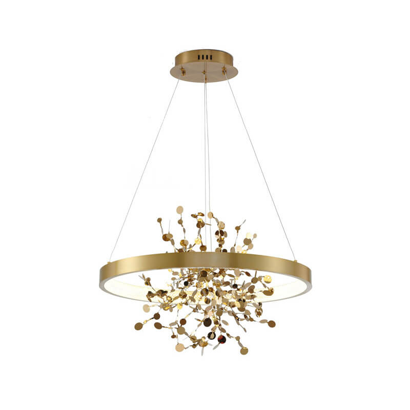 BETHEL CONFETTI  LED CHANDELIER GOLD GL351C24G-2