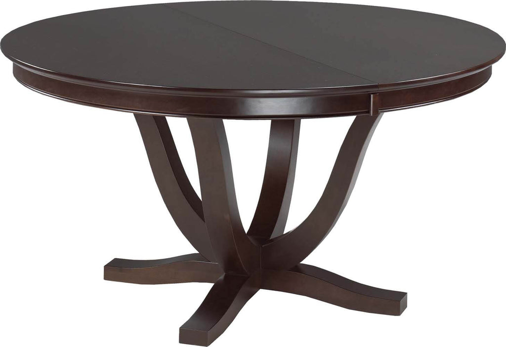 CARDINAL WOODCRAFT GRAND LOUVRE SINGLE PEDESTAL TABLE