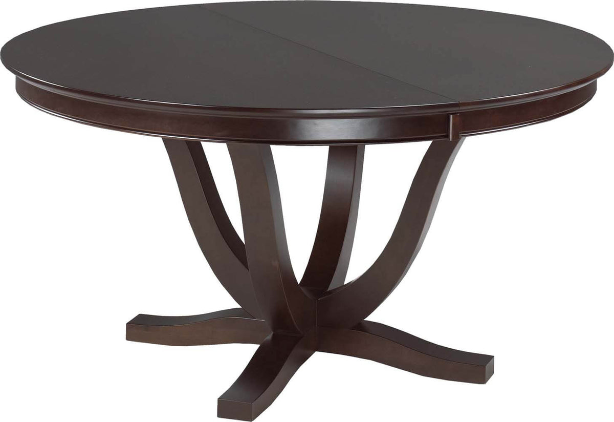 CARDINAL WOODCRAFT GRAND LOUVRE SINGLE PEDESTAL TABLE