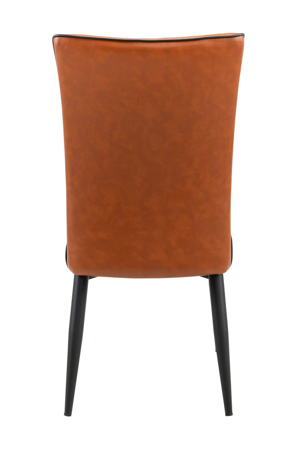 FURNISHINGS MATE GRETTA CHAIR COGNAC SET OF TWO DC 363-CN