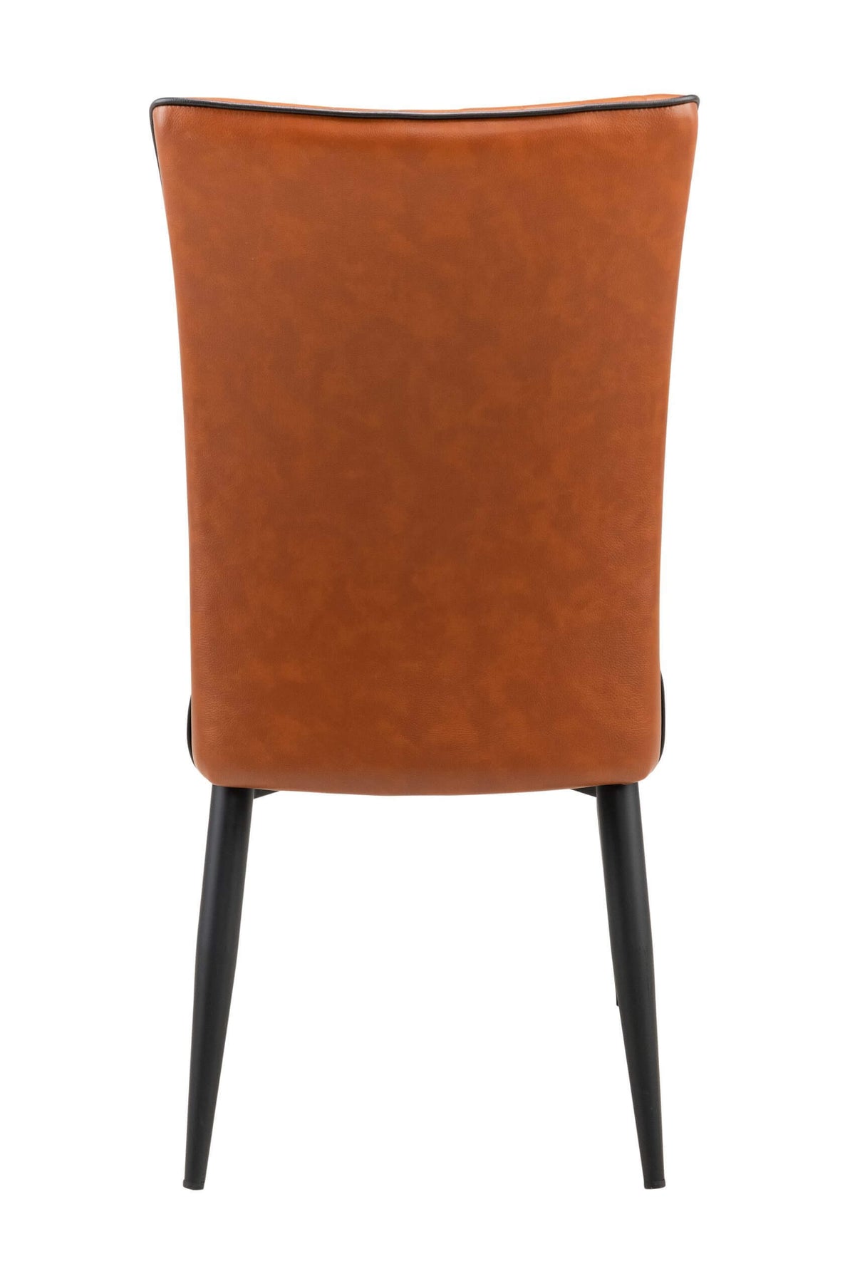FURNISHINGS MATE GRETTA CHAIR COGNAC SET OF TWO DC 363-CN