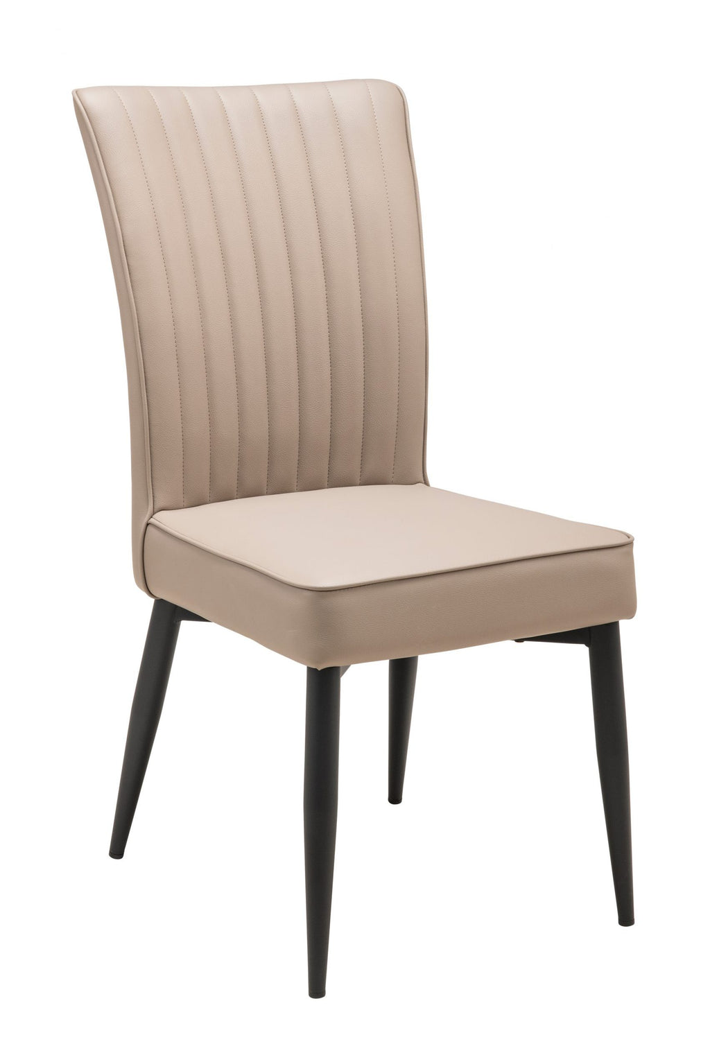 FURNISHINGS MATE GRETTA CHAIR TAUPE SET OF TWO DC 363-LT