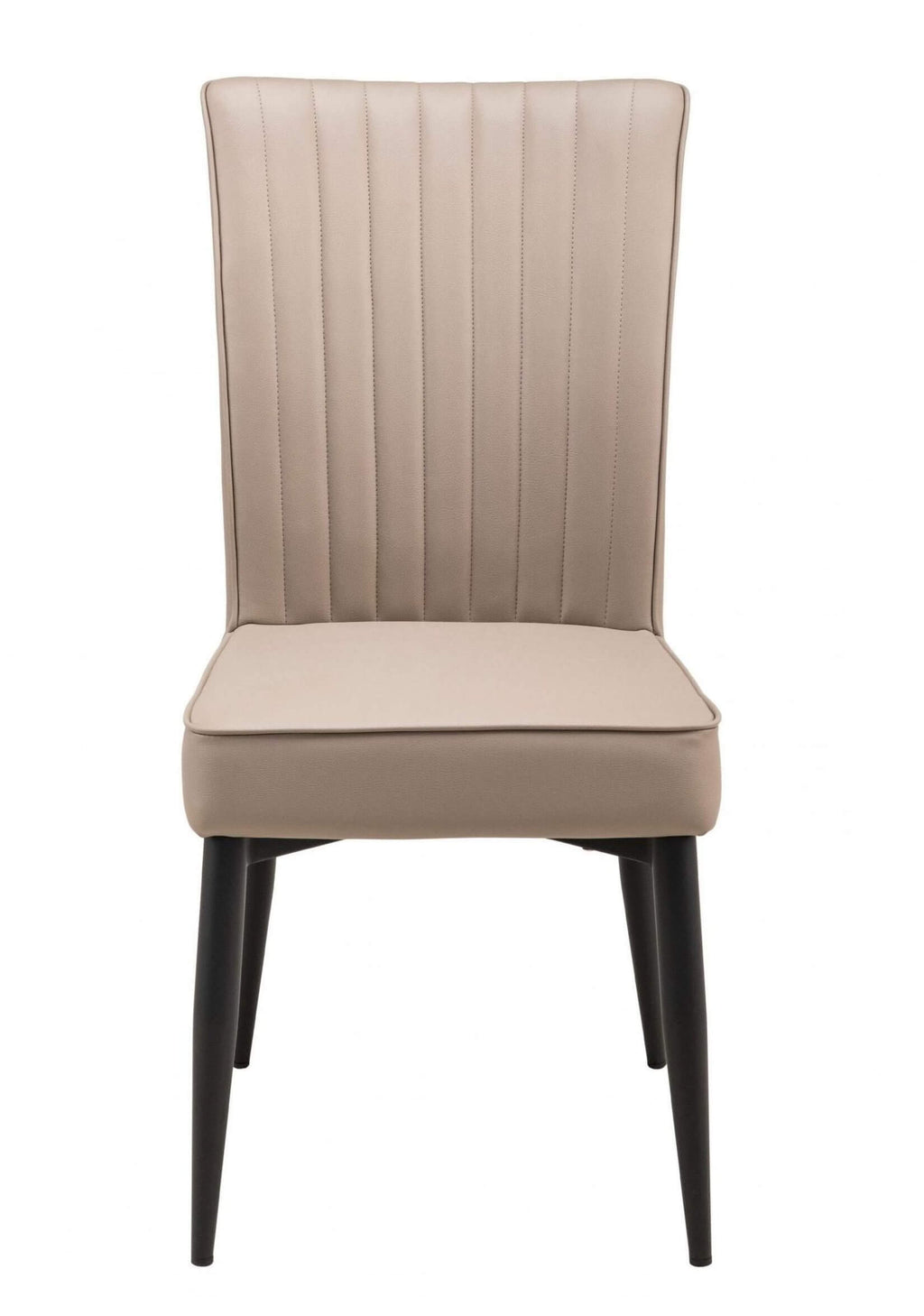 FURNISHINGS MATE GRETTA CHAIR TAUPE SET OF TWO DC 363-LT