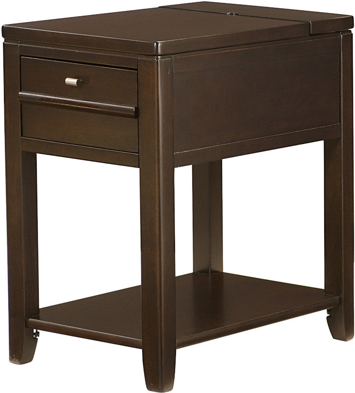 HAMMARY DOWNTOWN CHAIRSIDE TABLE-ESPRESSO 200017