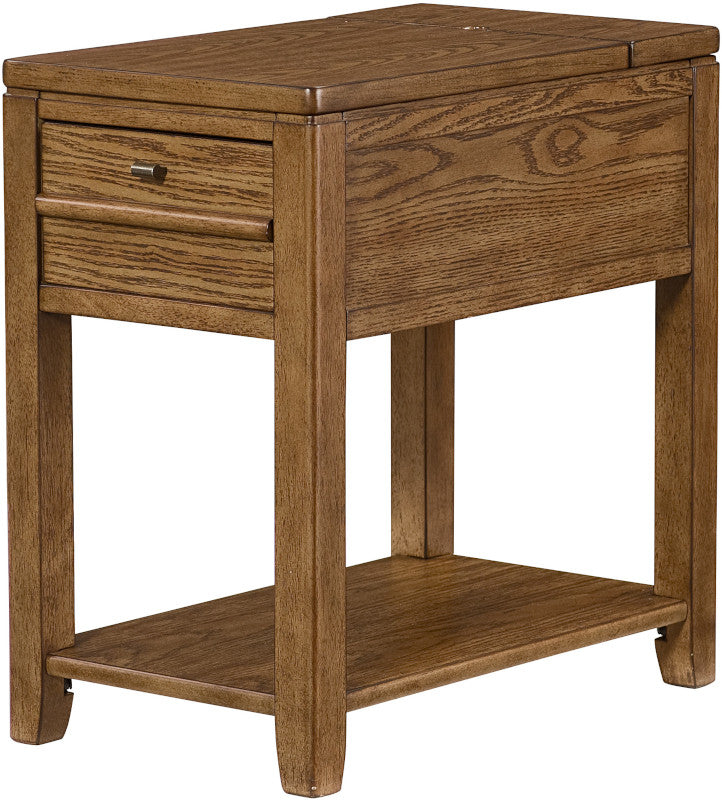 HAMMARY DOWNTOWN CHAIRSIDE TABLE-OAK 200018
