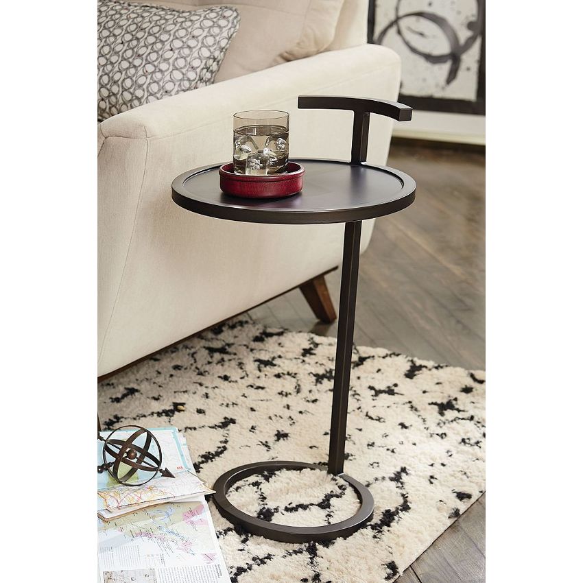 HAMMARY ROUND ACCENT TABLE 090849