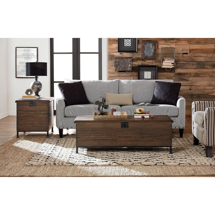 HAMMARY MILLING CHEST END TABLE 090884