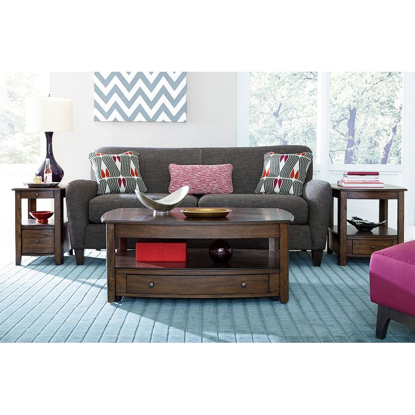 HAMMARY RECTANGULAR DRAWER END TABLE 446915