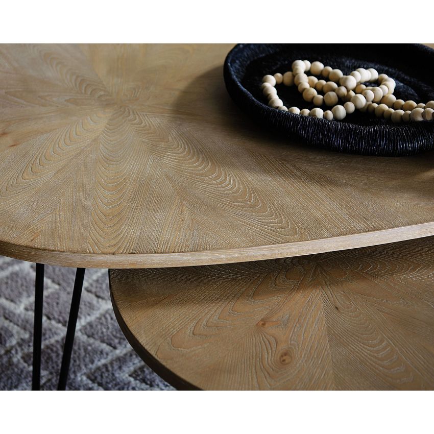 HAMMARY BUNCHING COCKTAIL TABLE 834913 SET OF TWO