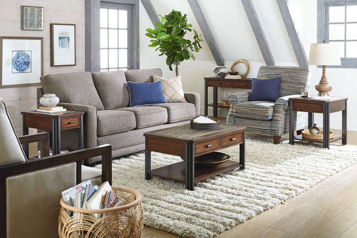 HAMMARY SLATON-HAMILTON Rectangular Drawer End Table 675-915