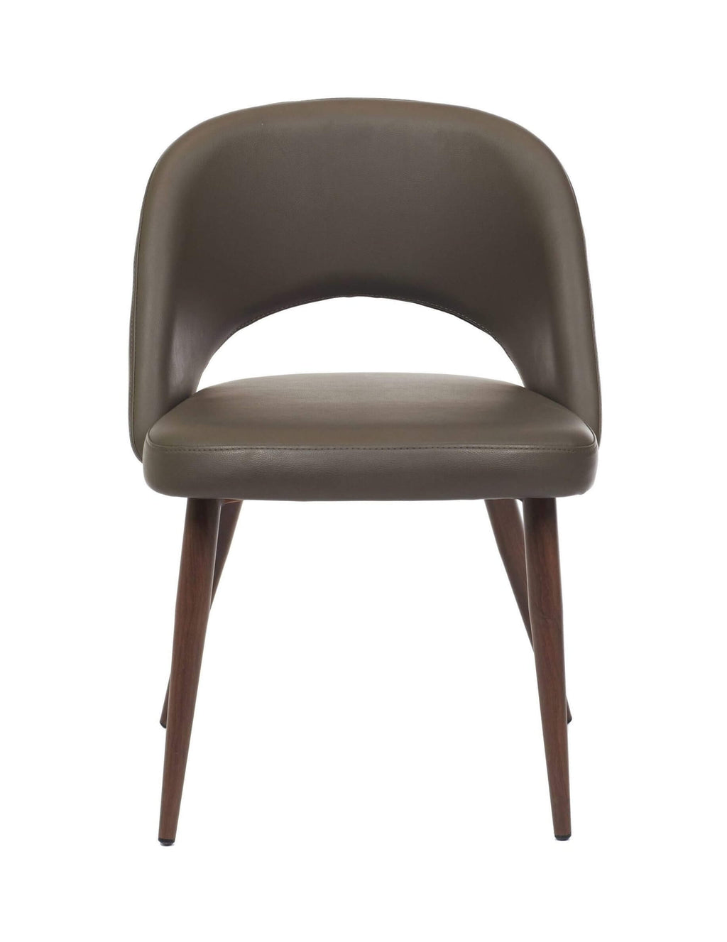 FURNISHINGS MATE HENRICK CHAIR GREY SET OF TWO DC T11-GR-BW