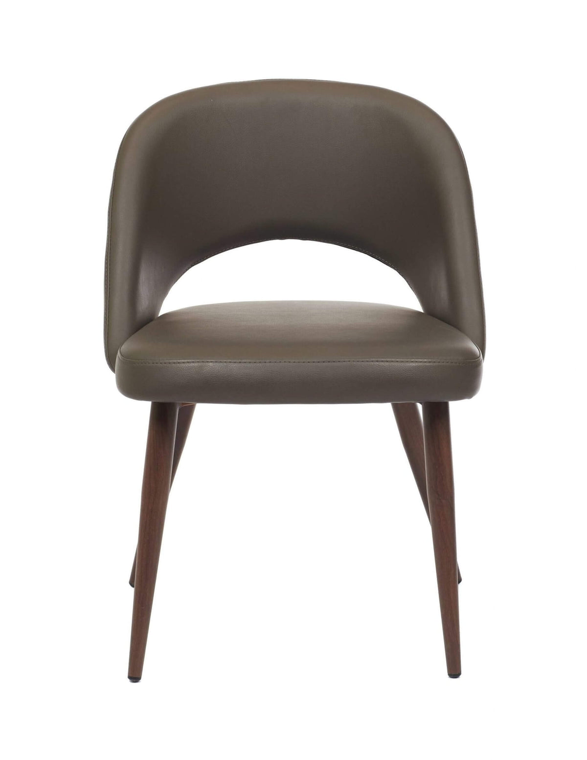 FURNISHINGS MATE HENRICK CHAIR GREY SET OF TWO DC T11-GR-BW