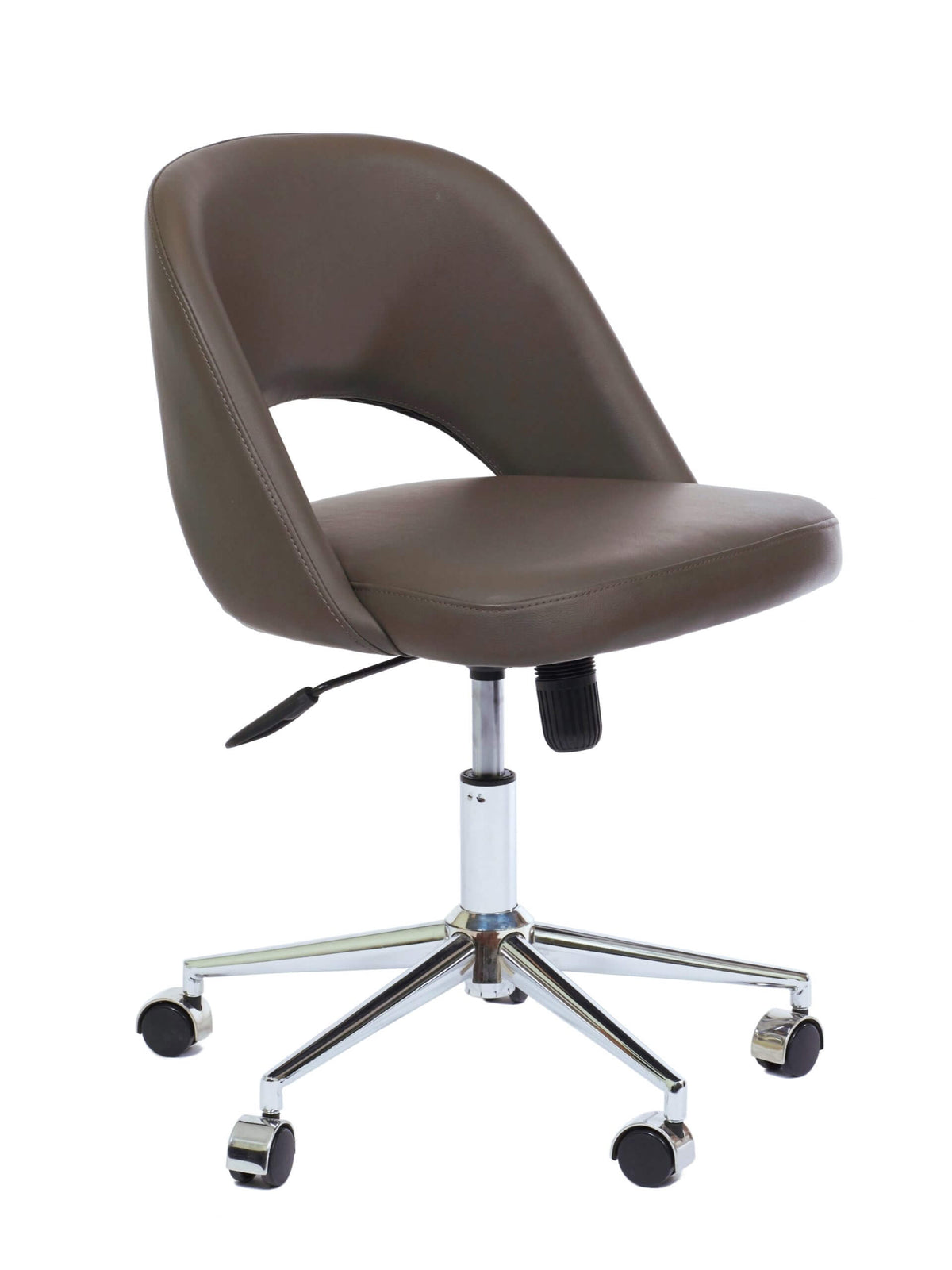 FURNISHINGS MATE HENRICK OFFICE CHAIR GREY DC T11-GR-OC