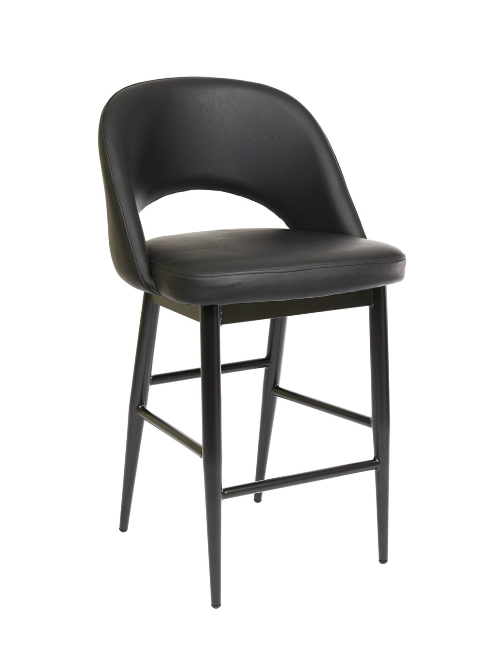 FURNISHINGS MATE HENRICK COUNTER STOOL SET OF TWO CS T11-BL-MB