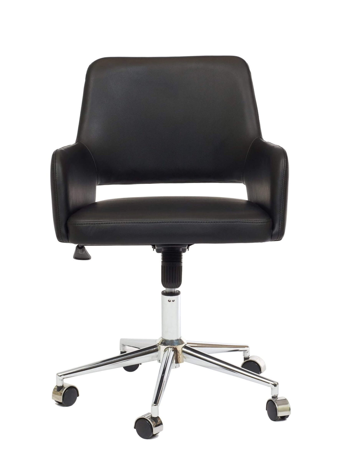 FURNISHINGS MATE ISAAC OFFICE CHAIR BLACK DC T16-BL-OC490
