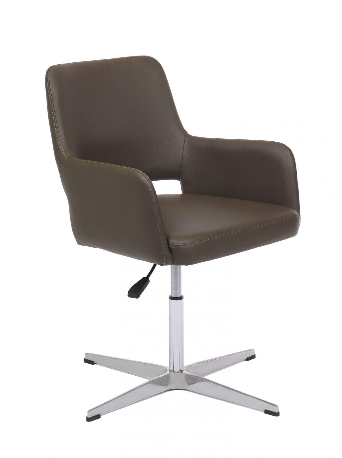 FURNISHINGS MATE ISAAC CHAIR GREY SET OF TWO DC T16-GR-4S