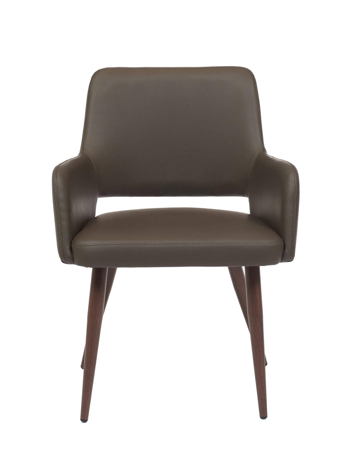 FURNISHINGS MATE ISAAC CHAIR GREY SET OF TWO DC T16-GR-BW